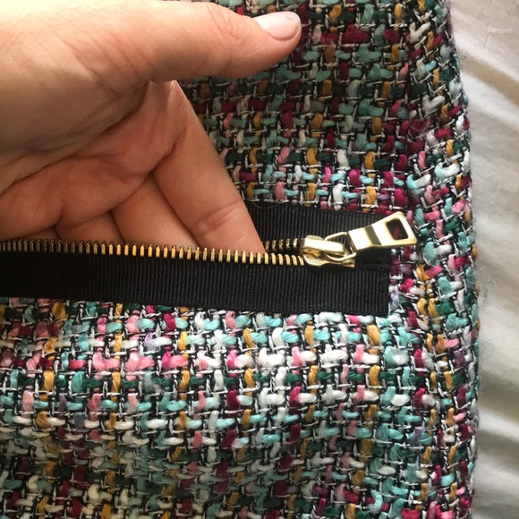 COLORFUL TEXTURED SKIRT - Picture 4 of 5